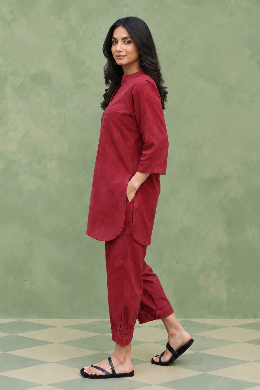Ruby Muse Cotton Linen Co-ord Set