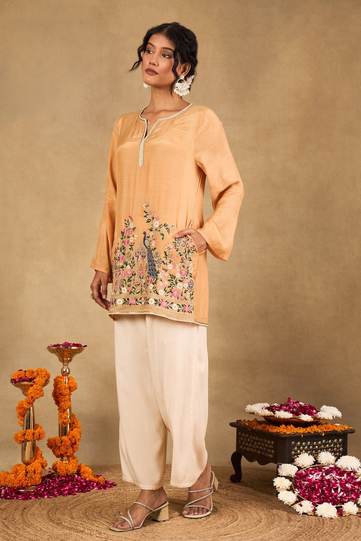 Mor Bagh Embroidered Co-set Set
