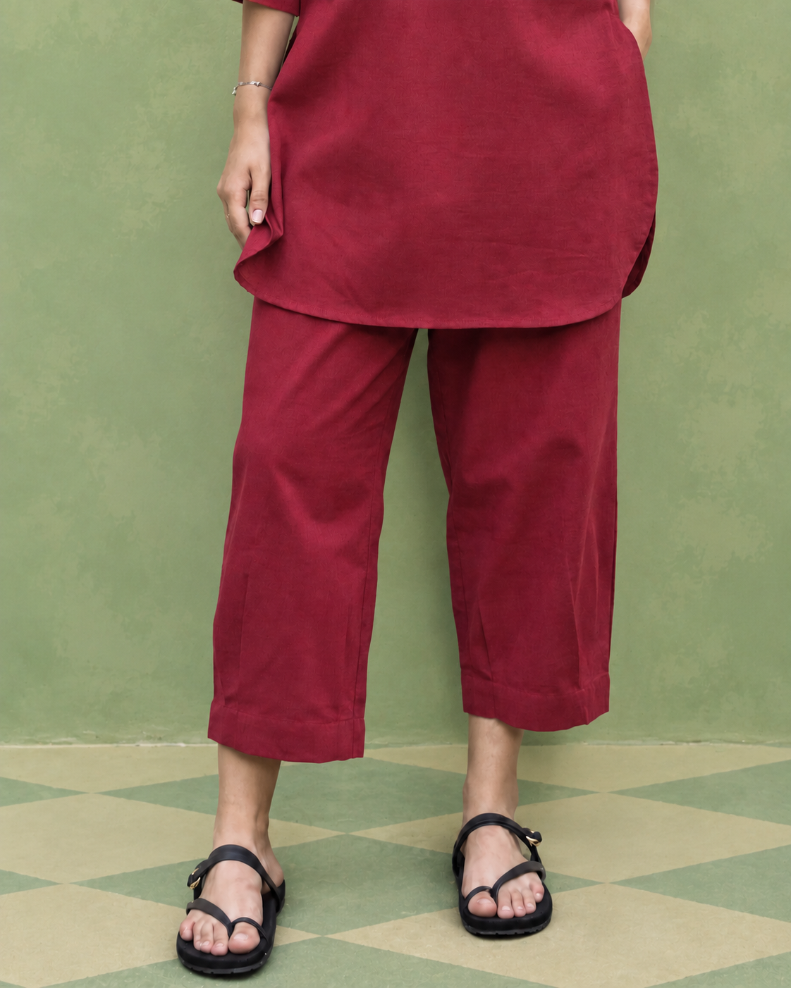 Ruby Muse Cotton Linen Co-ord Set