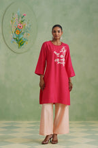 Rani Bloom Embroidered Kurta Set