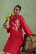 Rani Bloom Embroidered Kurta Set