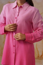 Pink Ombre Digital Printed Co-Ord Set Korah Stitch