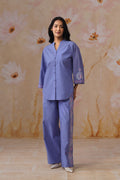 Shefali Singhal in Lavender Embroidered Co-Ord Set Korah Stitch